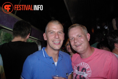 Sfeerfoto 3FM Sziget A-train - vrijdag 5 augustus