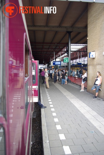 Sfeerfoto 3FM Sziget A-train - vrijdag 5 augustus