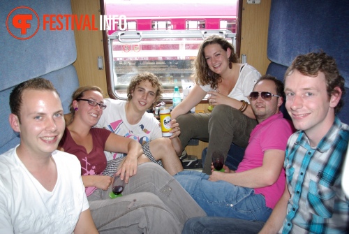 Sfeerfoto 3FM Sziget A-train - vrijdag 5 augustus