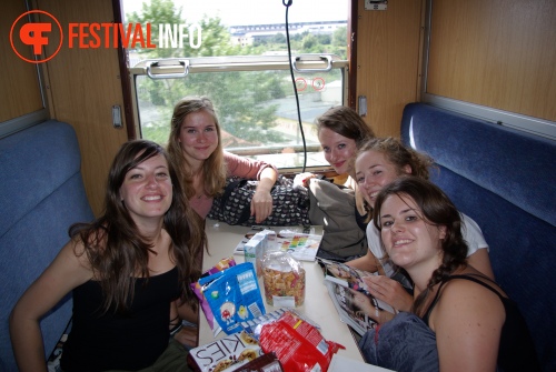 Sfeerfoto 3FM Sziget A-train - vrijdag 5 augustus