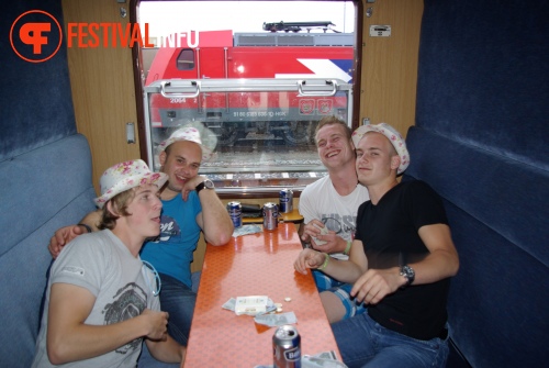 Sfeerfoto 3FM Sziget A-train - vrijdag 5 augustus