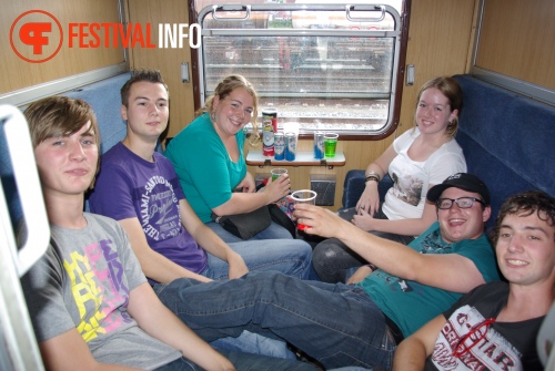 Sfeerfoto 3FM Sziget A-train - vrijdag 5 augustus