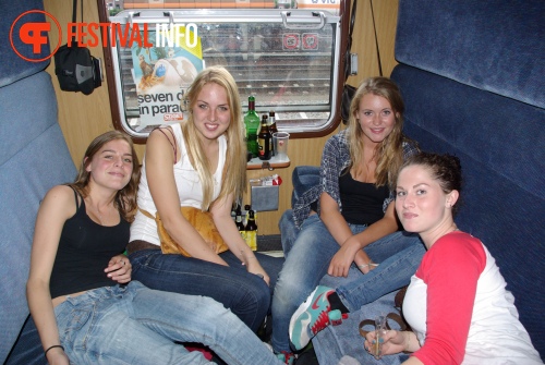 Sfeerfoto 3FM Sziget A-train - vrijdag 5 augustus