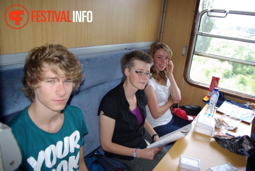 Sfeerfoto 3FM Sziget A-train - vrijdag 5 augustus