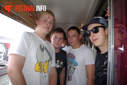 Sfeerfoto 3FM Sziget A-train - vrijdag 5 augustus