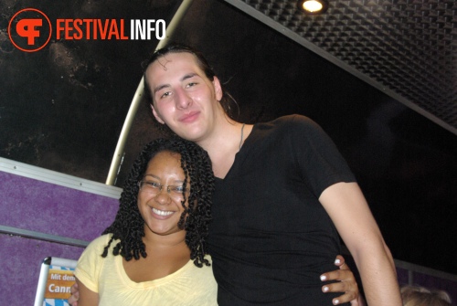 Sfeerfoto 3FM Sziget A-train - vrijdag 5 augustus