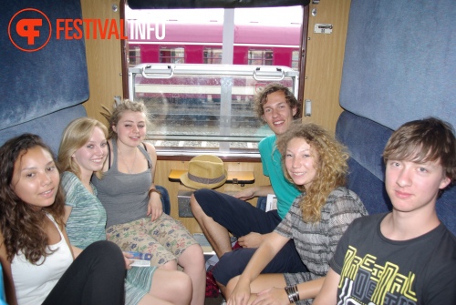 Sfeerfoto 3FM Sziget A-train - vrijdag 5 augustus