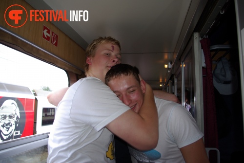 Sfeerfoto 3FM Sziget A-train - vrijdag 5 augustus
