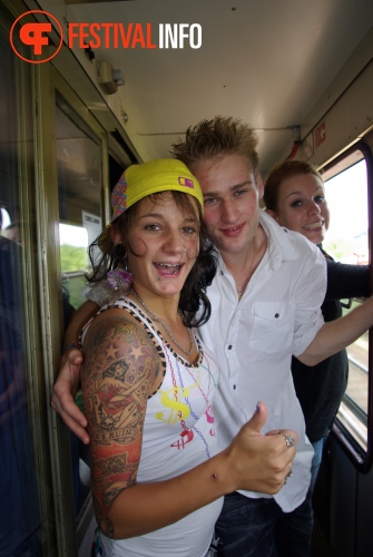 Sfeerfoto 3FM Sziget A-train - vrijdag 5 augustus