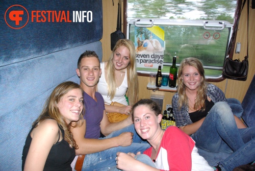 Sfeerfoto 3FM Sziget A-train - vrijdag 5 augustus