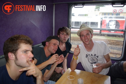 Sfeerfoto 3FM Sziget A-train - vrijdag 5 augustus