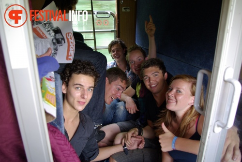 Sfeerfoto 3FM Sziget A-train - vrijdag 5 augustus