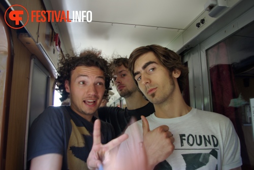 Sfeerfoto 3FM Sziget A-train - vrijdag 5 augustus