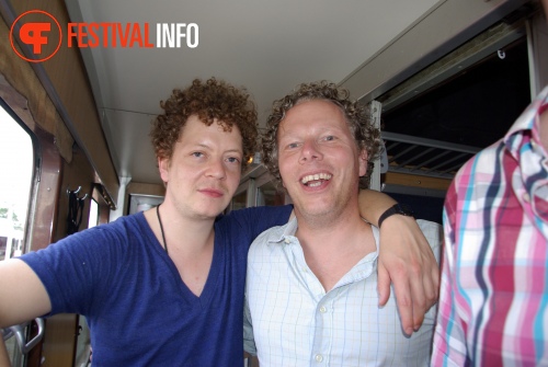 Sfeerfoto 3FM Sziget A-train - vrijdag 5 augustus