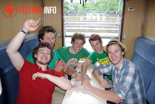 Sfeerfoto 3FM Sziget A-train - vrijdag 5 augustus