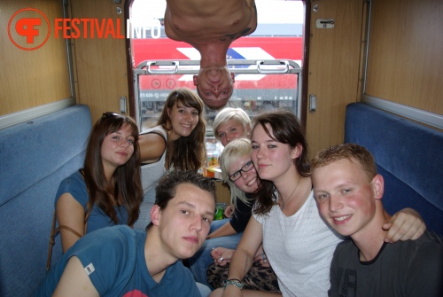 Sfeerfoto 3FM Sziget A-train - vrijdag 5 augustus