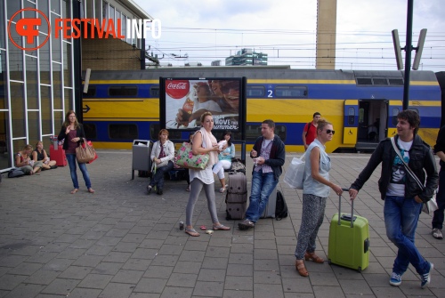 Sfeerfoto 3FM Sziget A-train - vrijdag 5 augustus