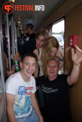 Sfeerfoto 3FM Sziget A-train - vrijdag 5 augustus