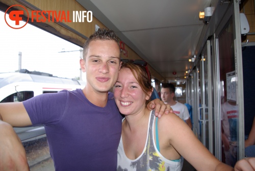 Sfeerfoto 3FM Sziget A-train - vrijdag 5 augustus