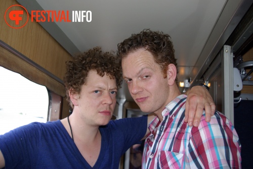 Sfeerfoto 3FM Sziget A-train - vrijdag 5 augustus