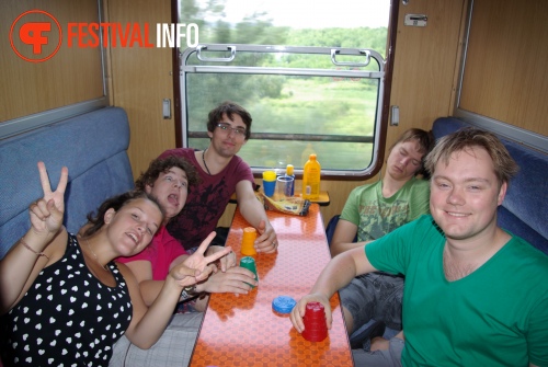 Sfeerfoto 3FM Sziget A-train - vrijdag 5 augustus