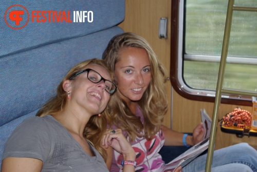 Sfeerfoto 3FM Sziget A-train - vrijdag 5 augustus