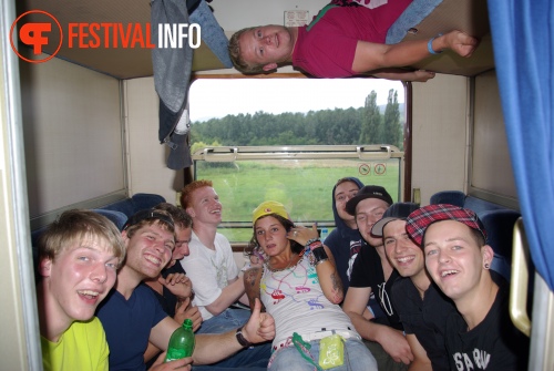 Sfeerfoto 3FM Sziget A-train - vrijdag 5 augustus