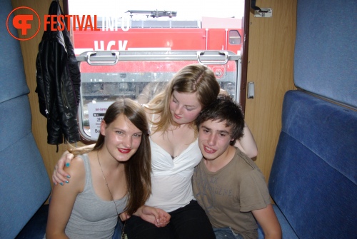 Sfeerfoto 3FM Sziget A-train - vrijdag 5 augustus
