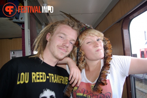 Sfeerfoto 3FM Sziget A-train - vrijdag 5 augustus