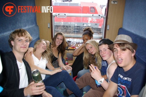 Sfeerfoto 3FM Sziget A-train - vrijdag 5 augustus