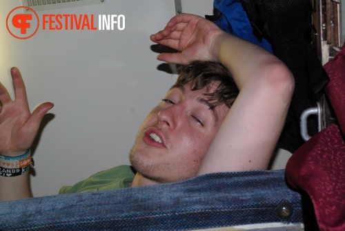 Sfeerfoto 3FM Sziget A-train - vrijdag 5 augustus