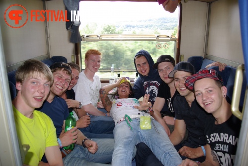Sfeerfoto 3FM Sziget A-train - vrijdag 5 augustus