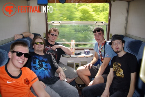 Sfeerfoto 3FM Sziget A-train - vrijdag 5 augustus