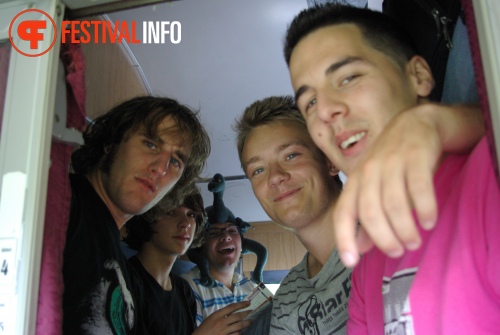 Sfeerfoto 3FM Sziget A-train - vrijdag 5 augustus