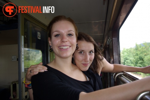 Sfeerfoto 3FM Sziget A-train - vrijdag 5 augustus