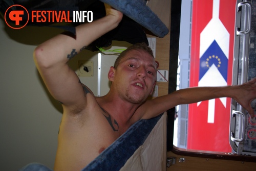 Sfeerfoto 3FM Sziget A-train - vrijdag 5 augustus