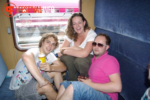 Sfeerfoto 3FM Sziget A-train - vrijdag 5 augustus
