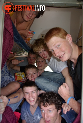 Sfeerfoto 3FM Sziget A-train - vrijdag 5 augustus