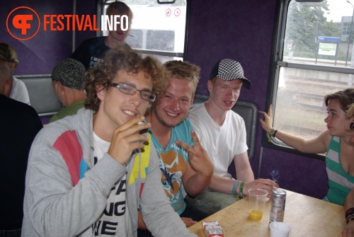 Sfeerfoto 3FM Sziget A-train - zondag 15 augustus