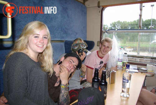 Sfeerfoto 3FM Sziget A-train - zondag 15 augustus