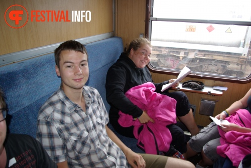 Sfeerfoto 3FM Sziget A-train - zondag 15 augustus