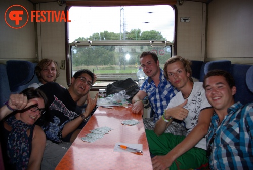 Sfeerfoto 3FM Sziget A-train - zondag 15 augustus