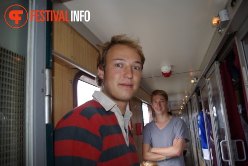 Sfeerfoto 3FM Sziget A-train - zondag 15 augustus