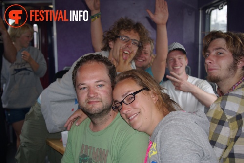 Sfeerfoto 3FM Sziget A-train - zondag 15 augustus