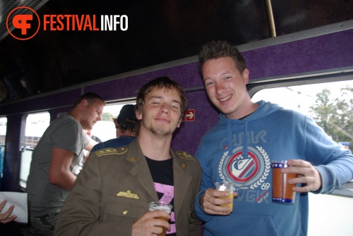 Sfeerfoto 3FM Sziget A-train - zondag 15 augustus