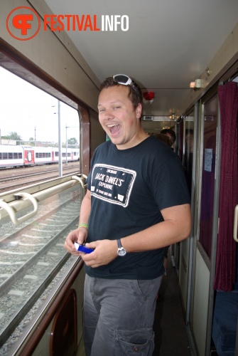 Sfeerfoto 3FM Sziget A-train - zondag 15 augustus