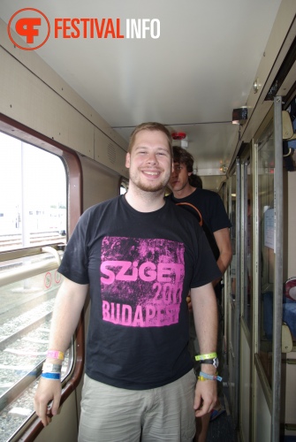 Sfeerfoto 3FM Sziget A-train - zondag 15 augustus