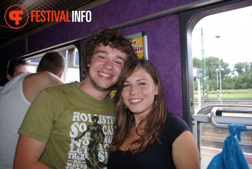 Sfeerfoto 3FM Sziget A-train - zondag 15 augustus