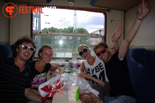 Sfeerfoto 3FM Sziget A-train - zondag 15 augustus