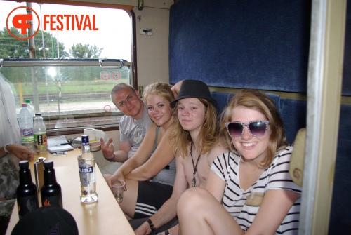 Sfeerfoto 3FM Sziget A-train - zondag 15 augustus